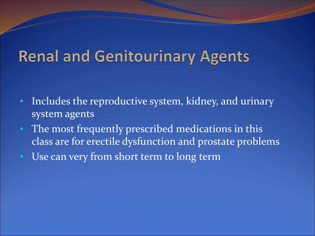 includes the reproductive system kidney