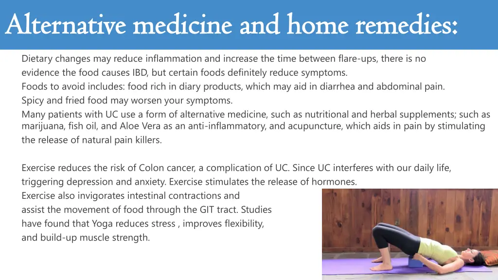 alternative medicine and home remedies