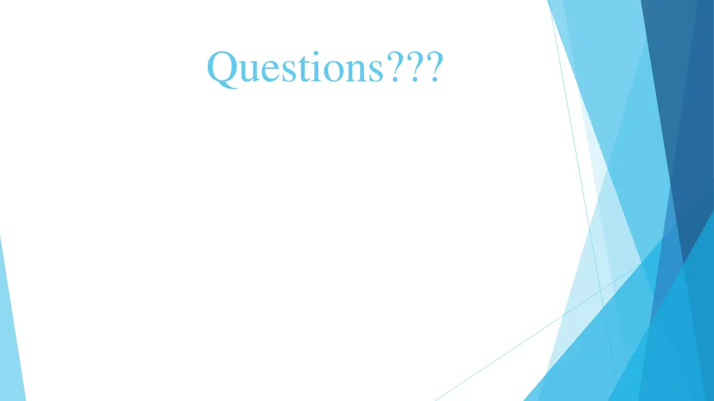 questions