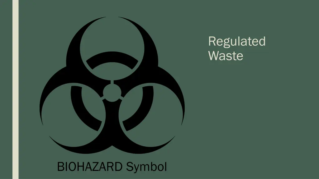 regulated waste