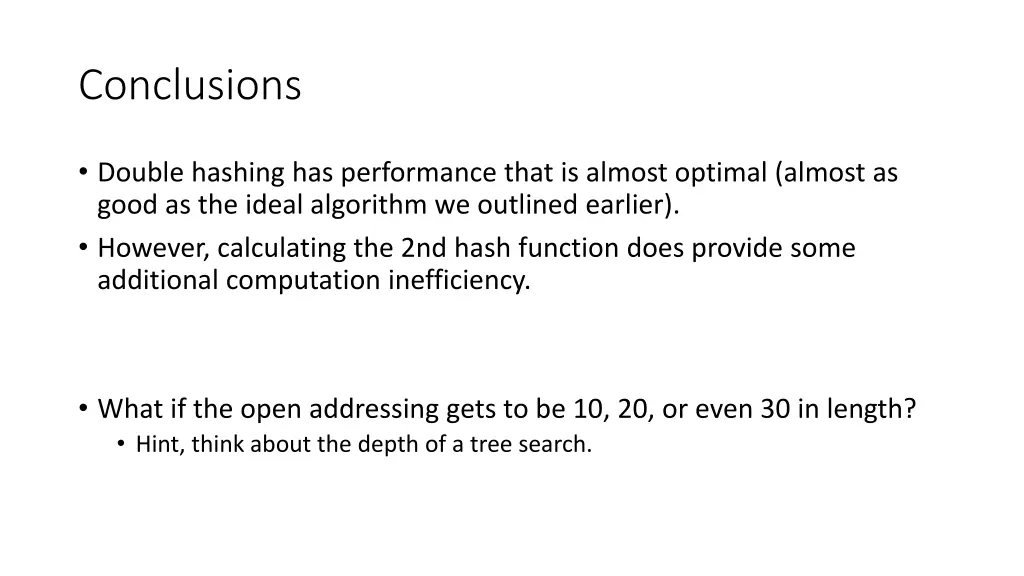 conclusions 1