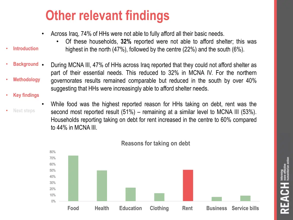 other relevant findings