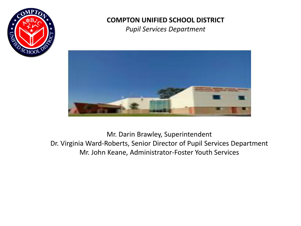 compton unified school district pupil services