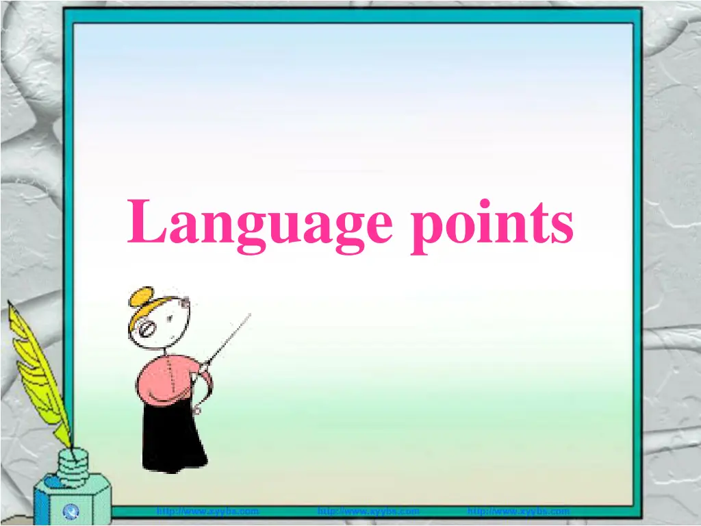 language points