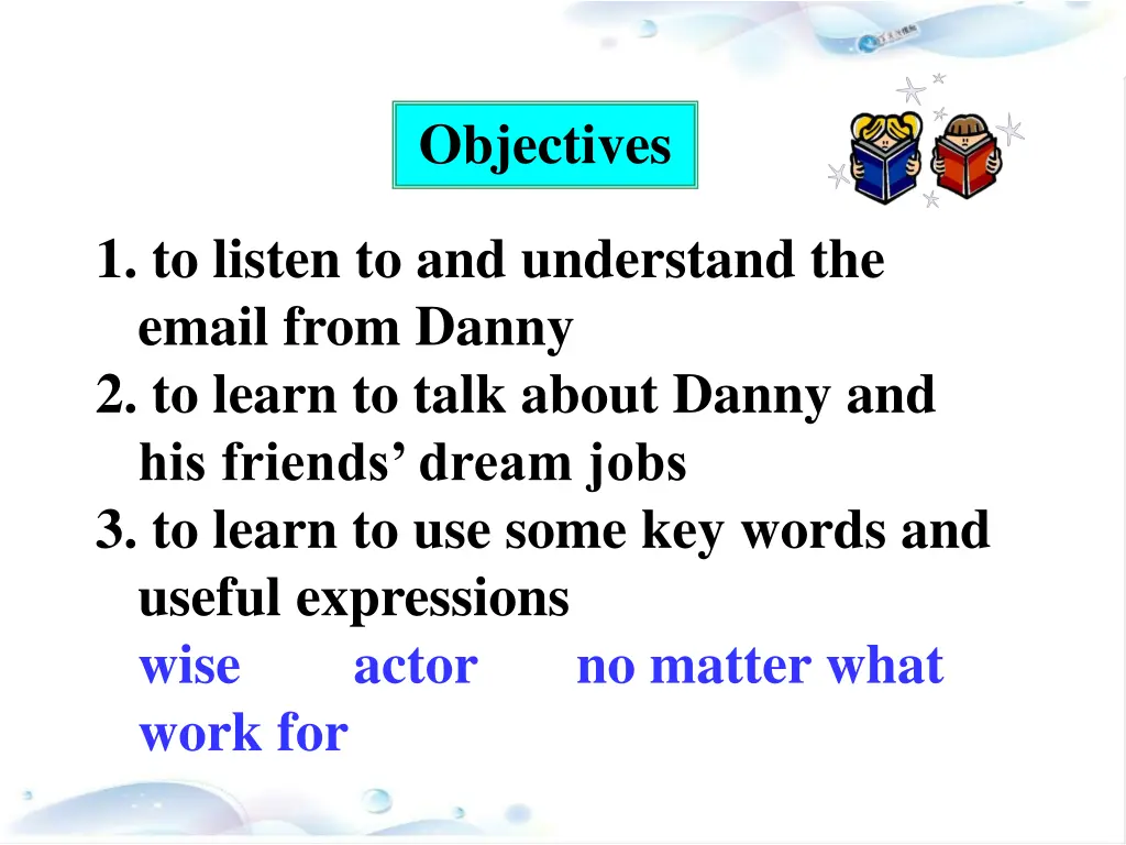 objectives