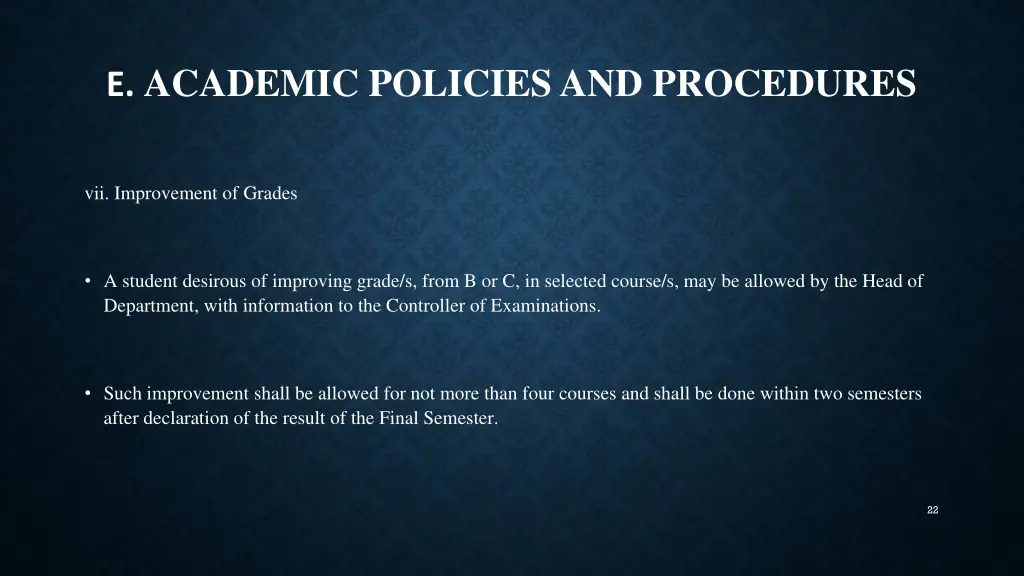 e academic policies and procedures 10