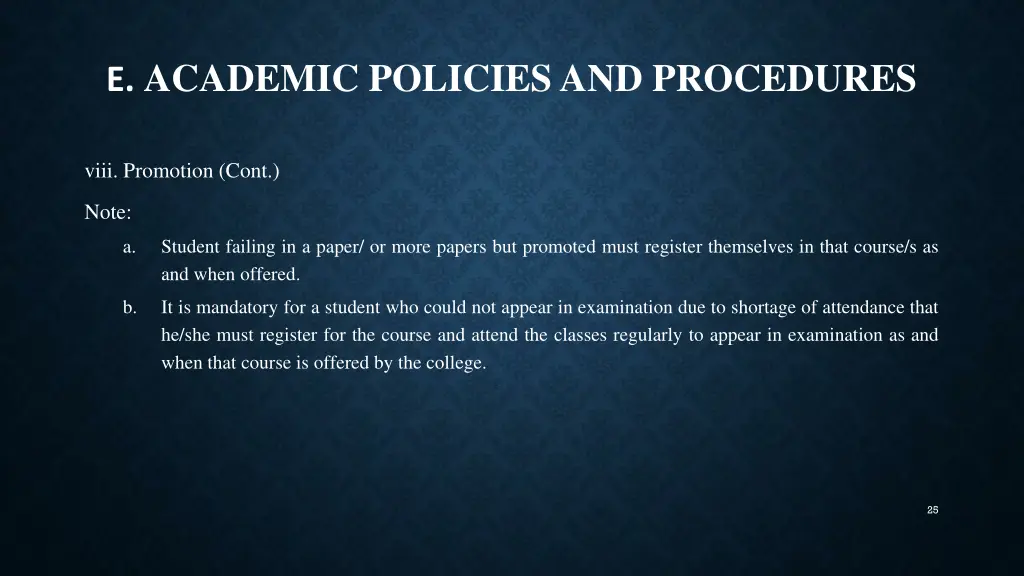 e academic policies and procedures 13