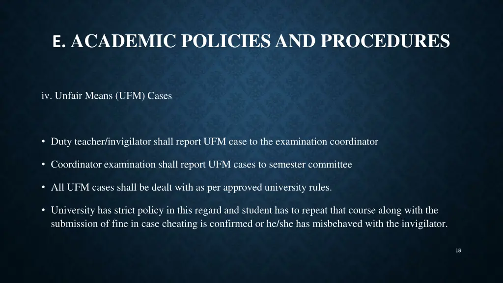 e academic policies and procedures 3