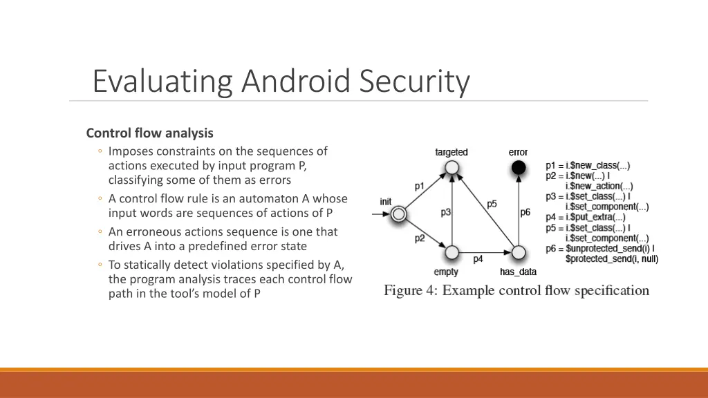 evaluating android security 1