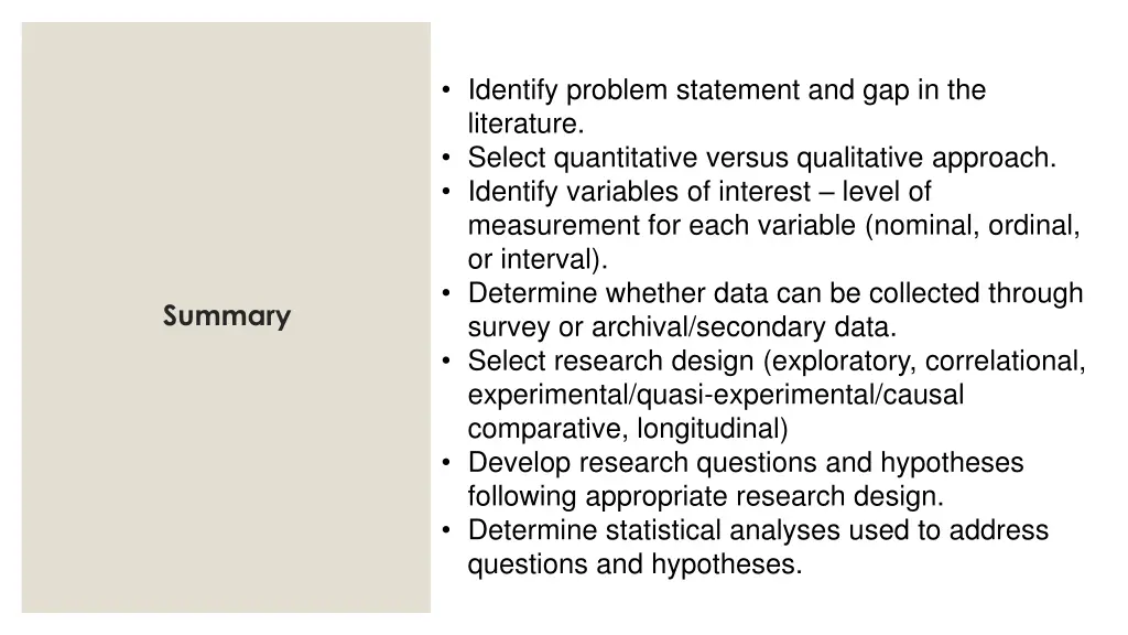 identify problem statement