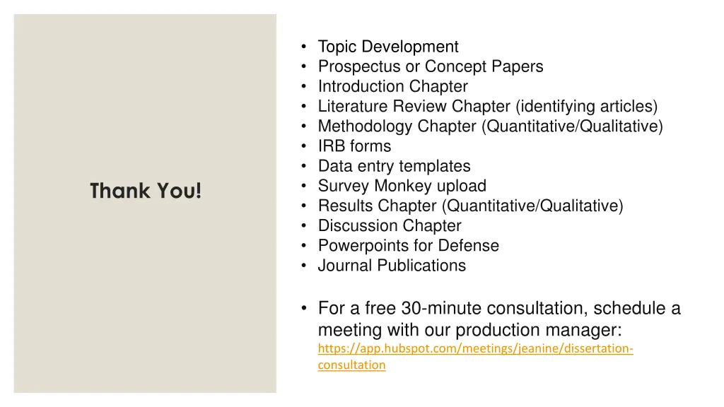 topic development prospectus or concept papers 1