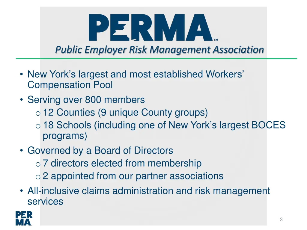 public employer risk management association