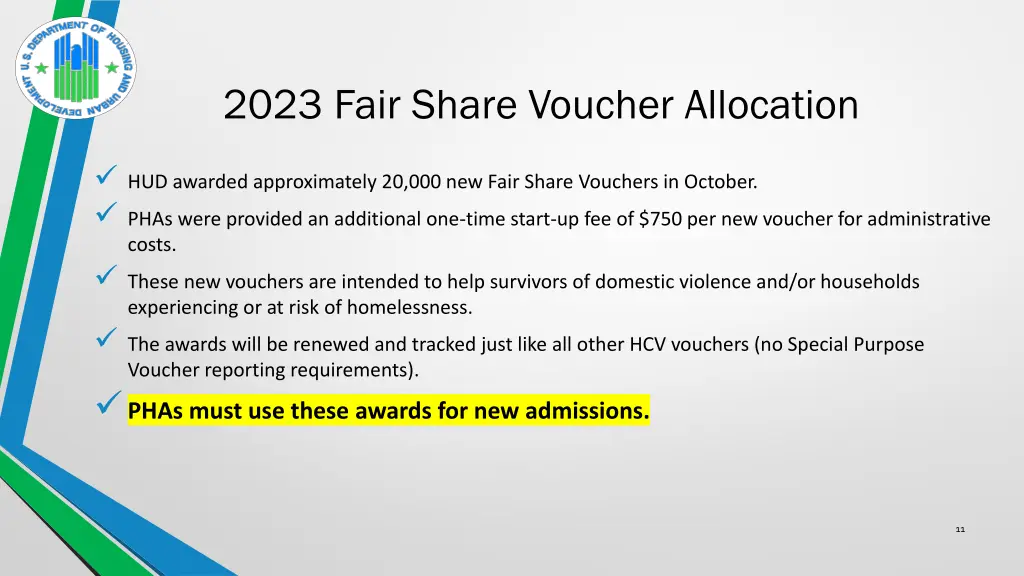 2023 fair share voucher allocation