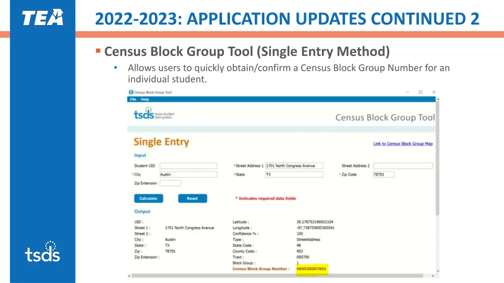 2022 2023 application updates continued 2