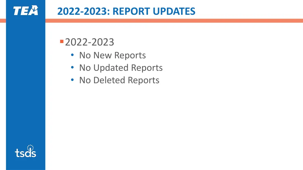 2022 2023 report updates