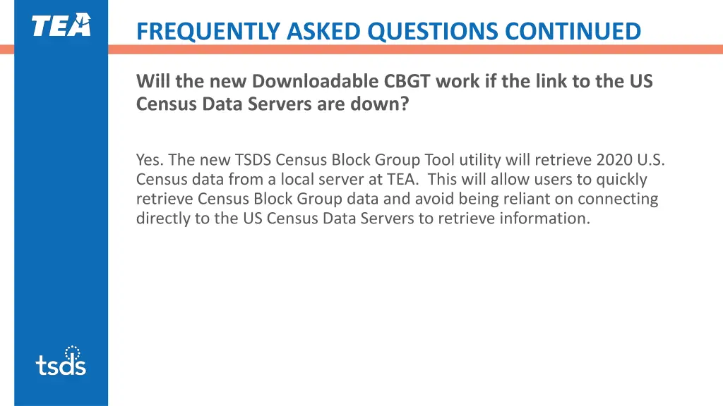 frequently asked questions continued