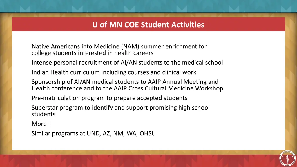 u of mn coe student activities