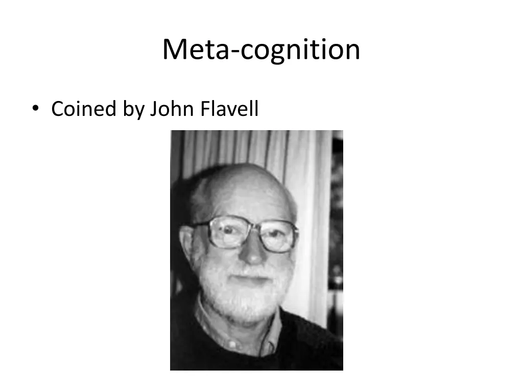meta cognition 1