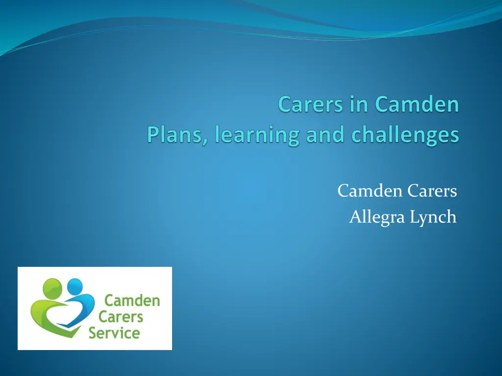 camden carers allegra lynch