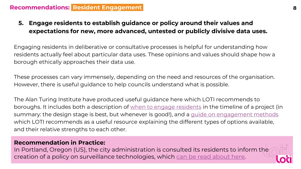 recommendations resident engagement 2