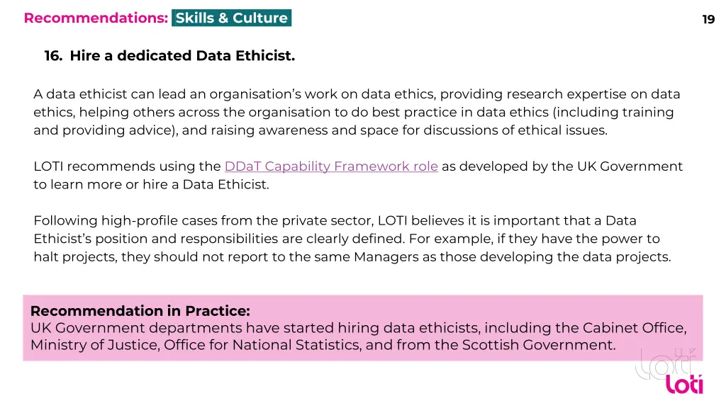 recommendations skills culture 3