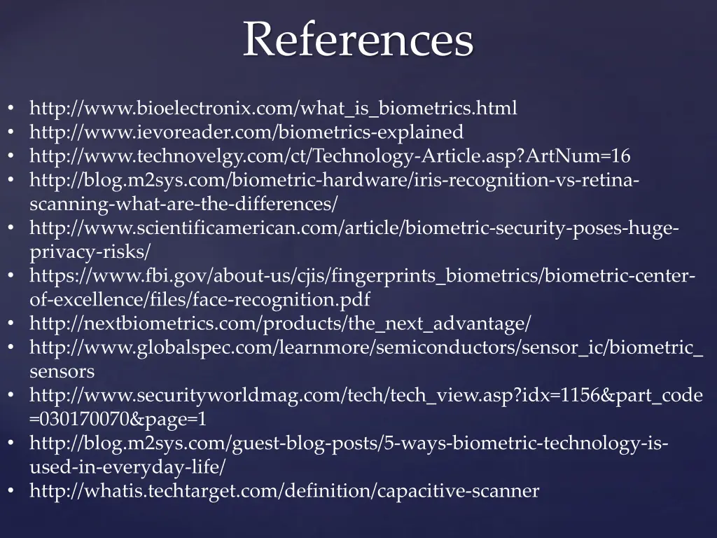 references