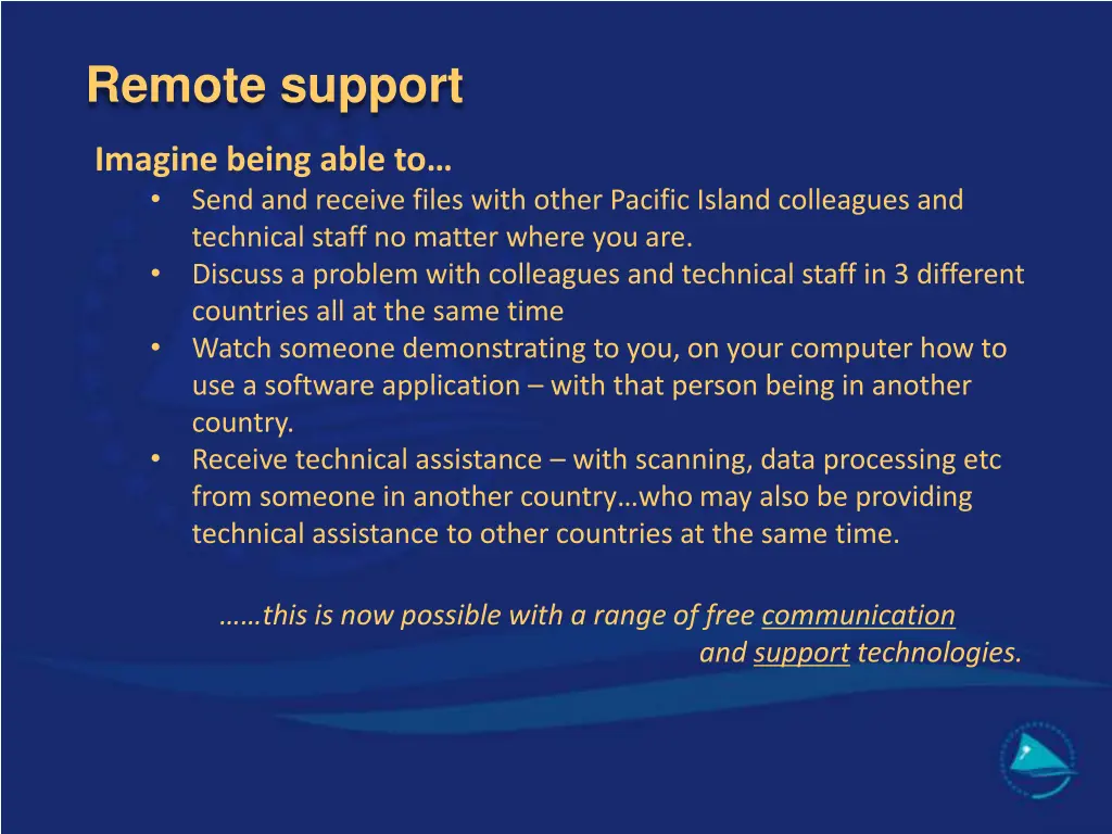 remote support