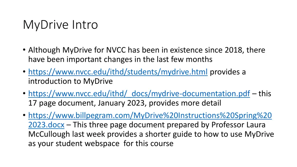 mydrive intro