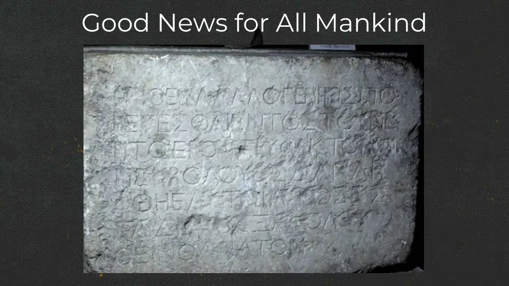 good news for all mankind 4