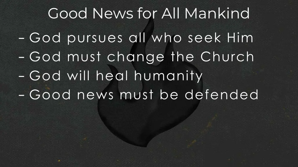 good news for all mankind 9