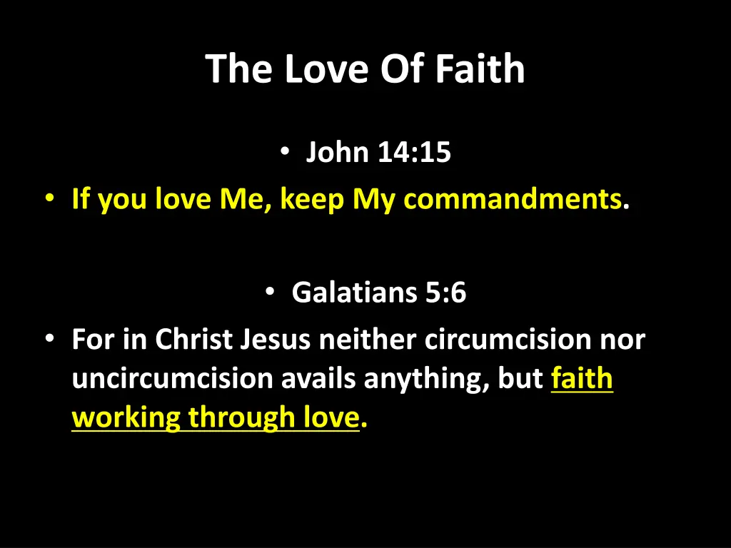 the love of faith 4