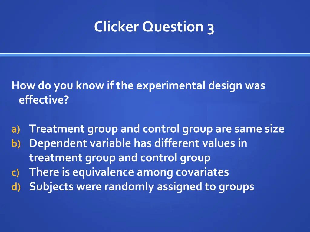 clicker question 3