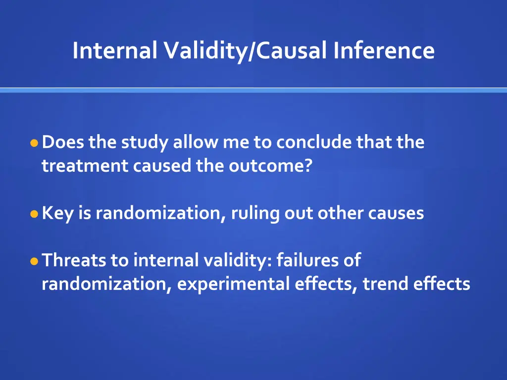internal validity causal inference
