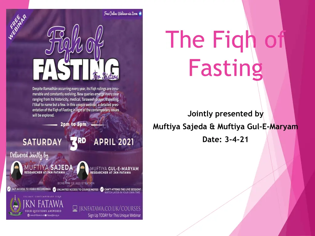the fiqh of fasting