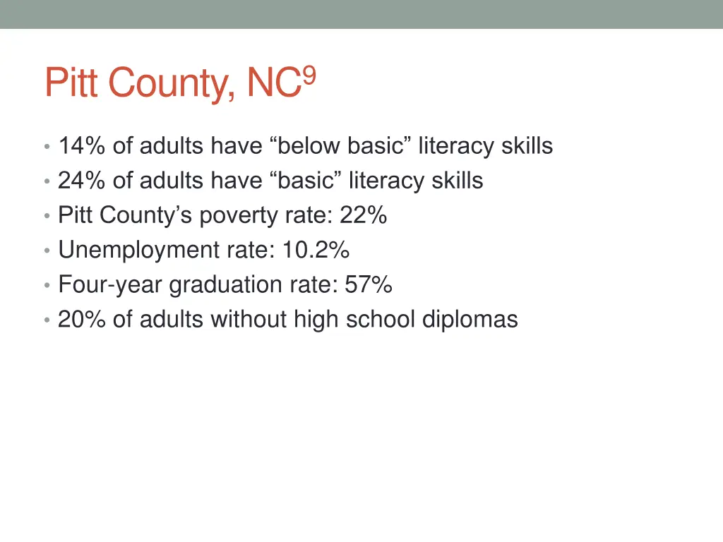 pitt county nc 9