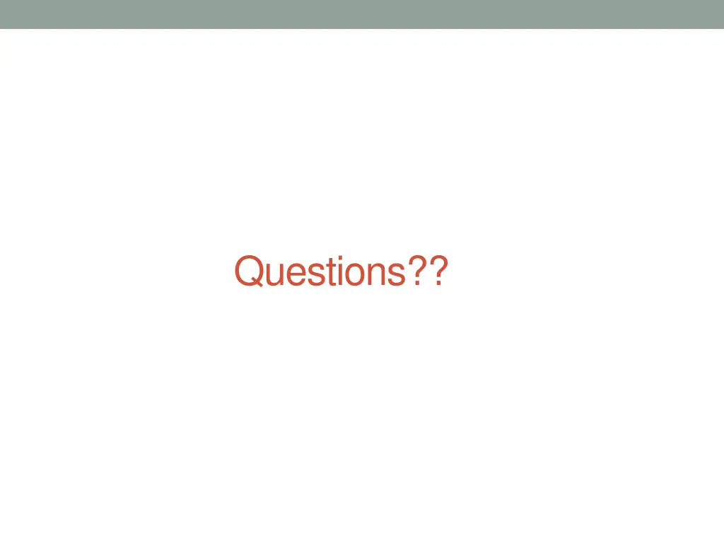 questions