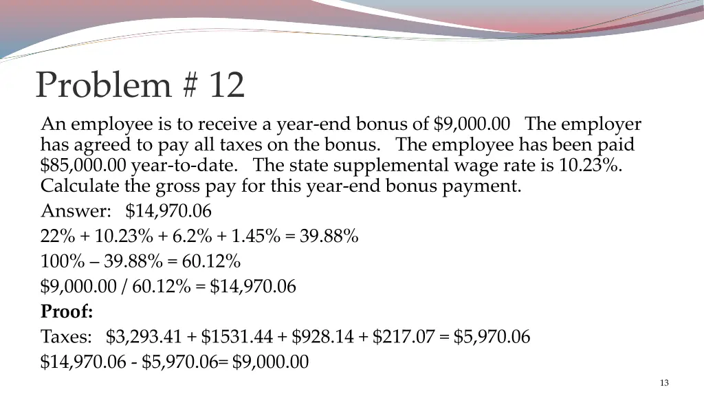 problem 12