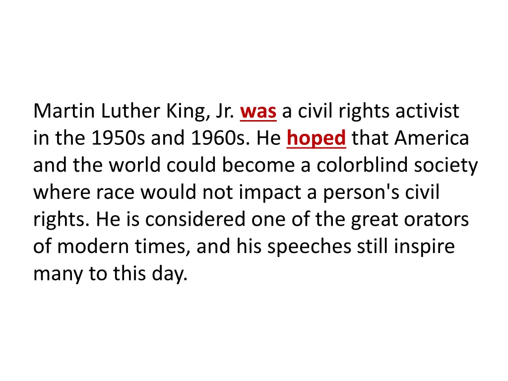 martin luther king jr was a civil rights activist 1