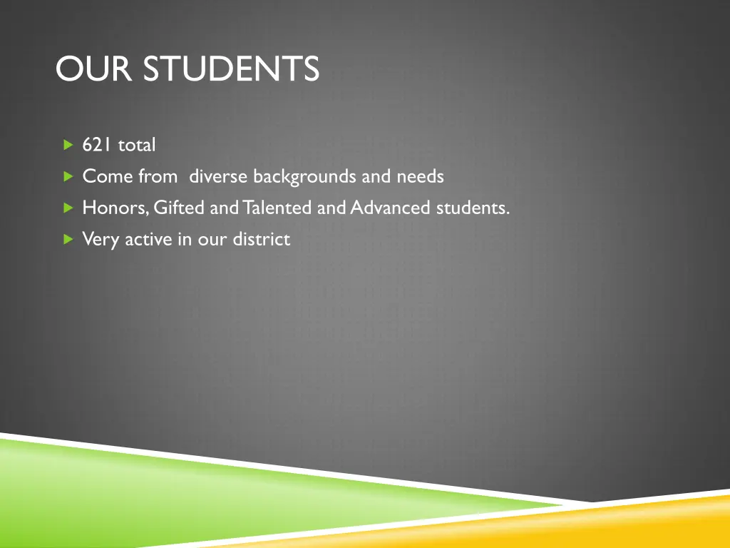 our students