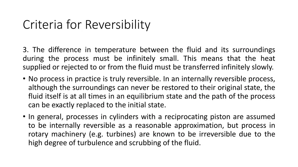 criteria for reversibility 1