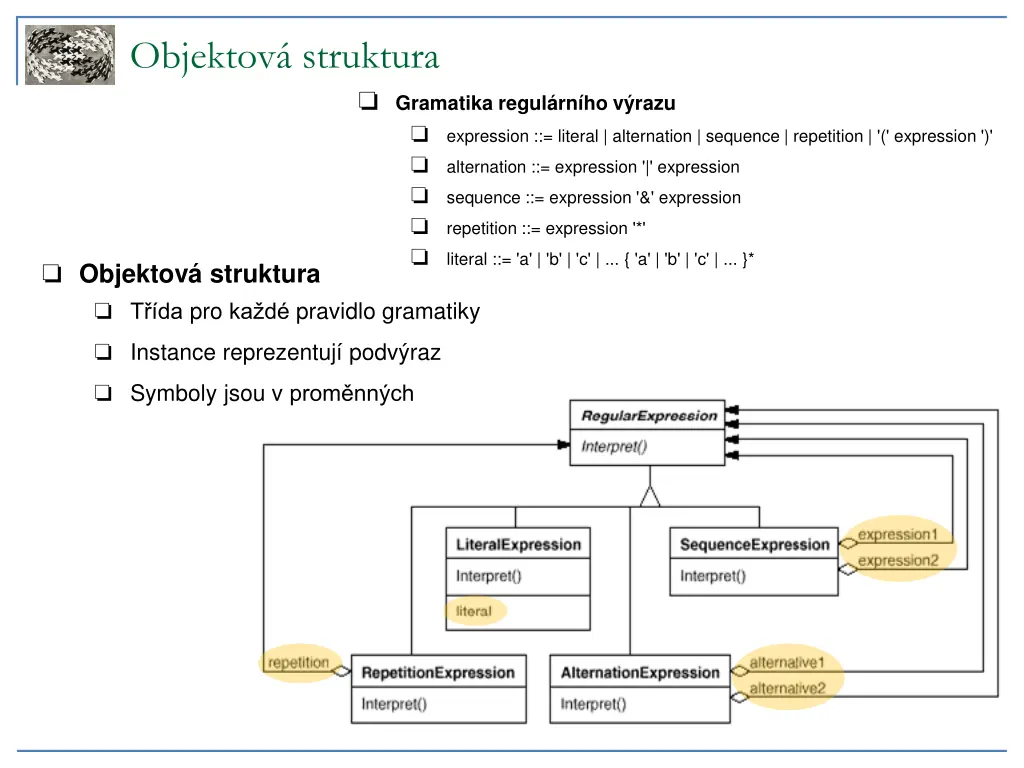 objektov struktura