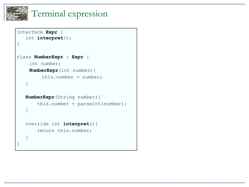 terminal expression