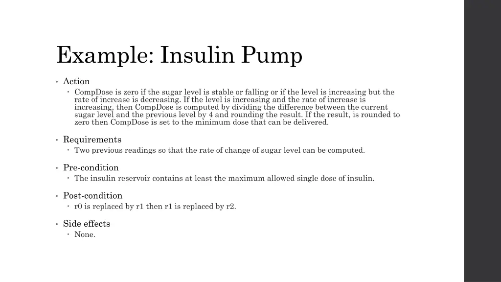 example insulin pump