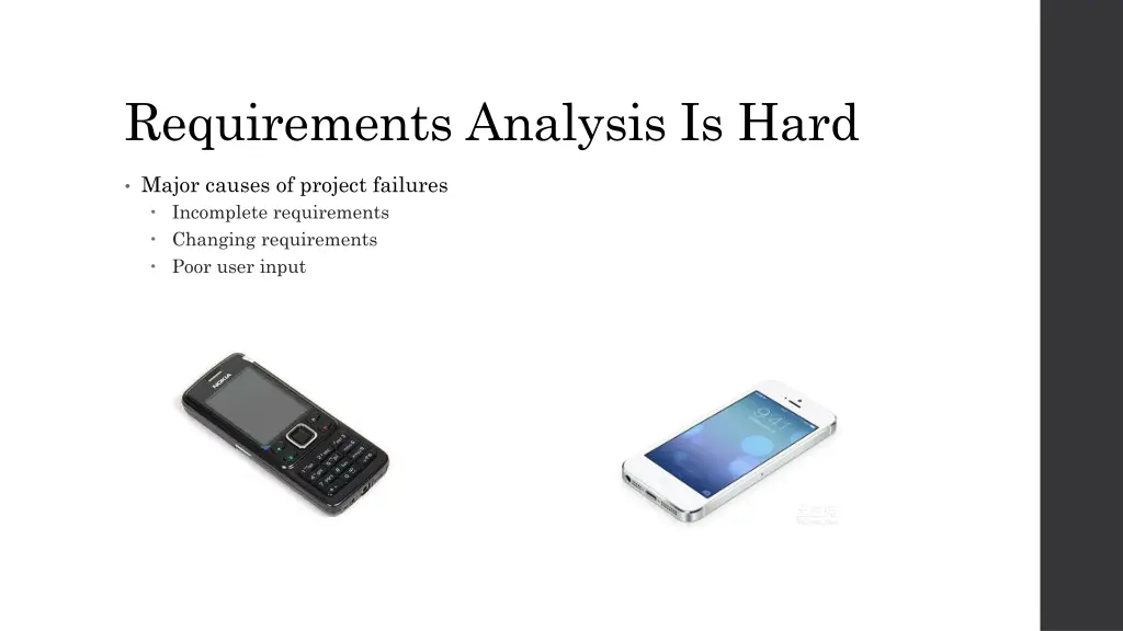 requirements analysis is hard