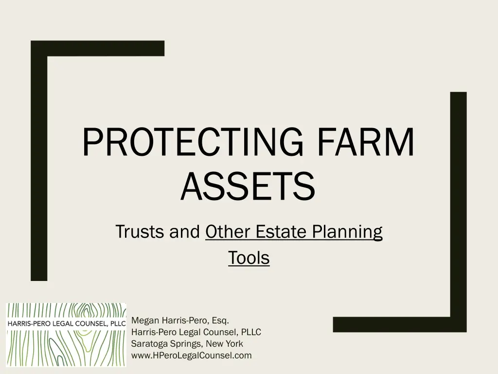 protecting farm assets