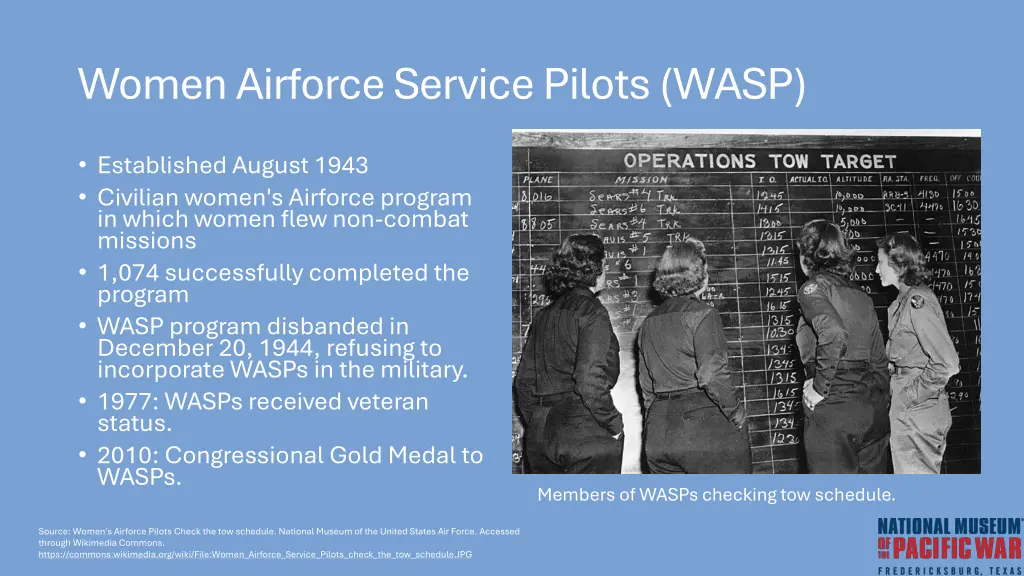 women airforce service pilots wasp
