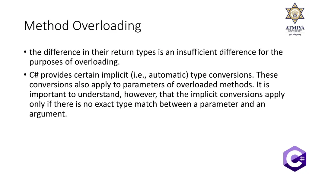 method overloading 1