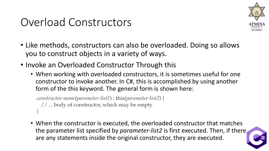 overload constructors