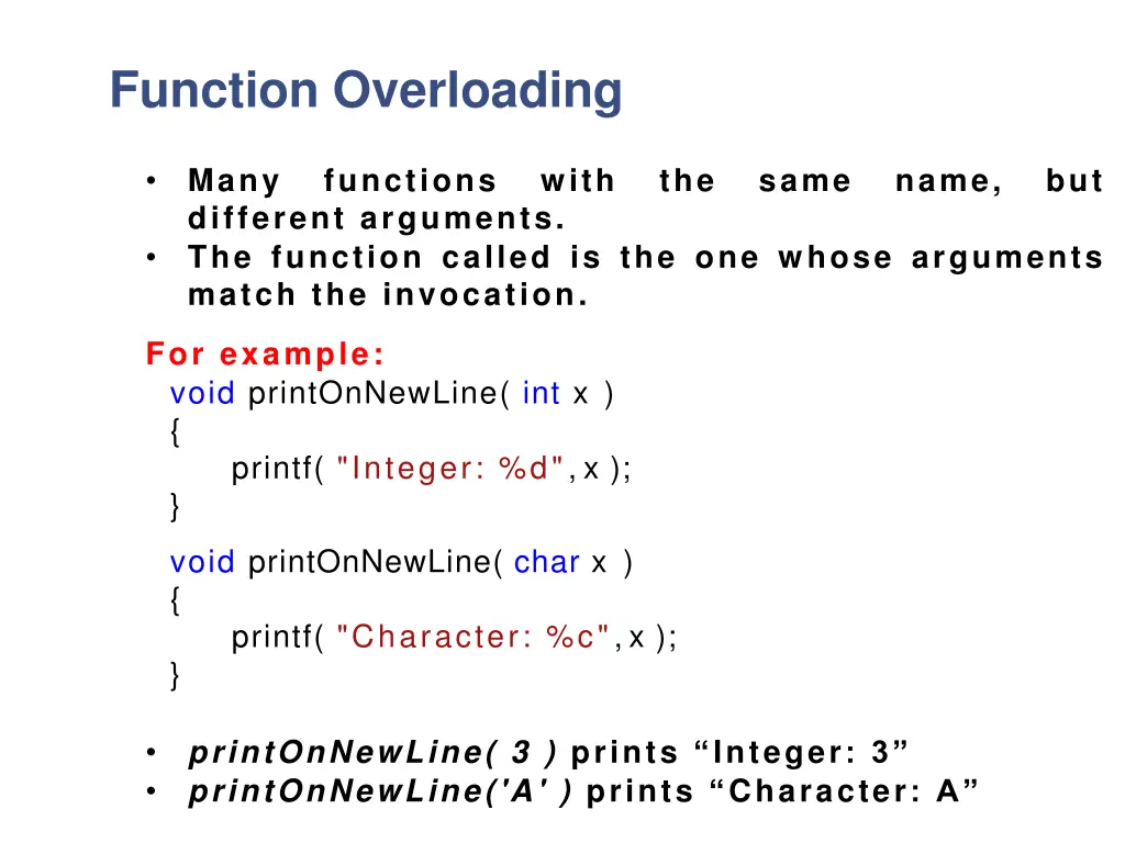 function overloading 1