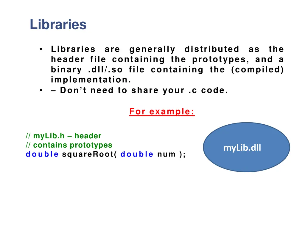 libraries